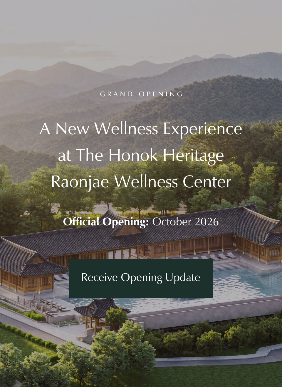 A New Wellness Experience at The Honok Heritage Raonjae Wellness Center